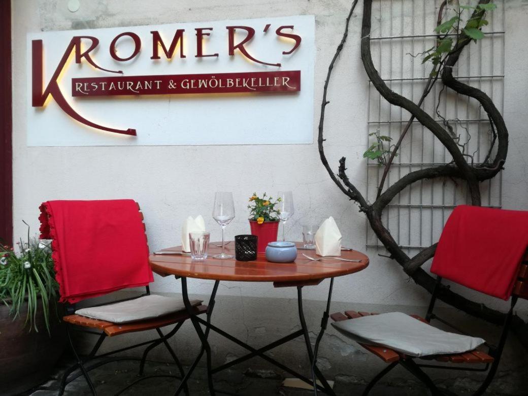 Altstadtwohnung Kromers & Restaurant Ερφούρτη Εξωτερικό φωτογραφία